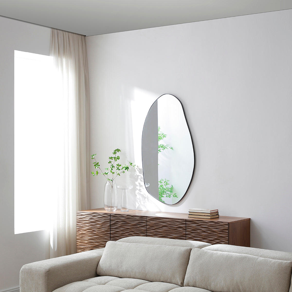 sia-deco-victoria-miroir-organique-115x65-cm-noir-fer image 4