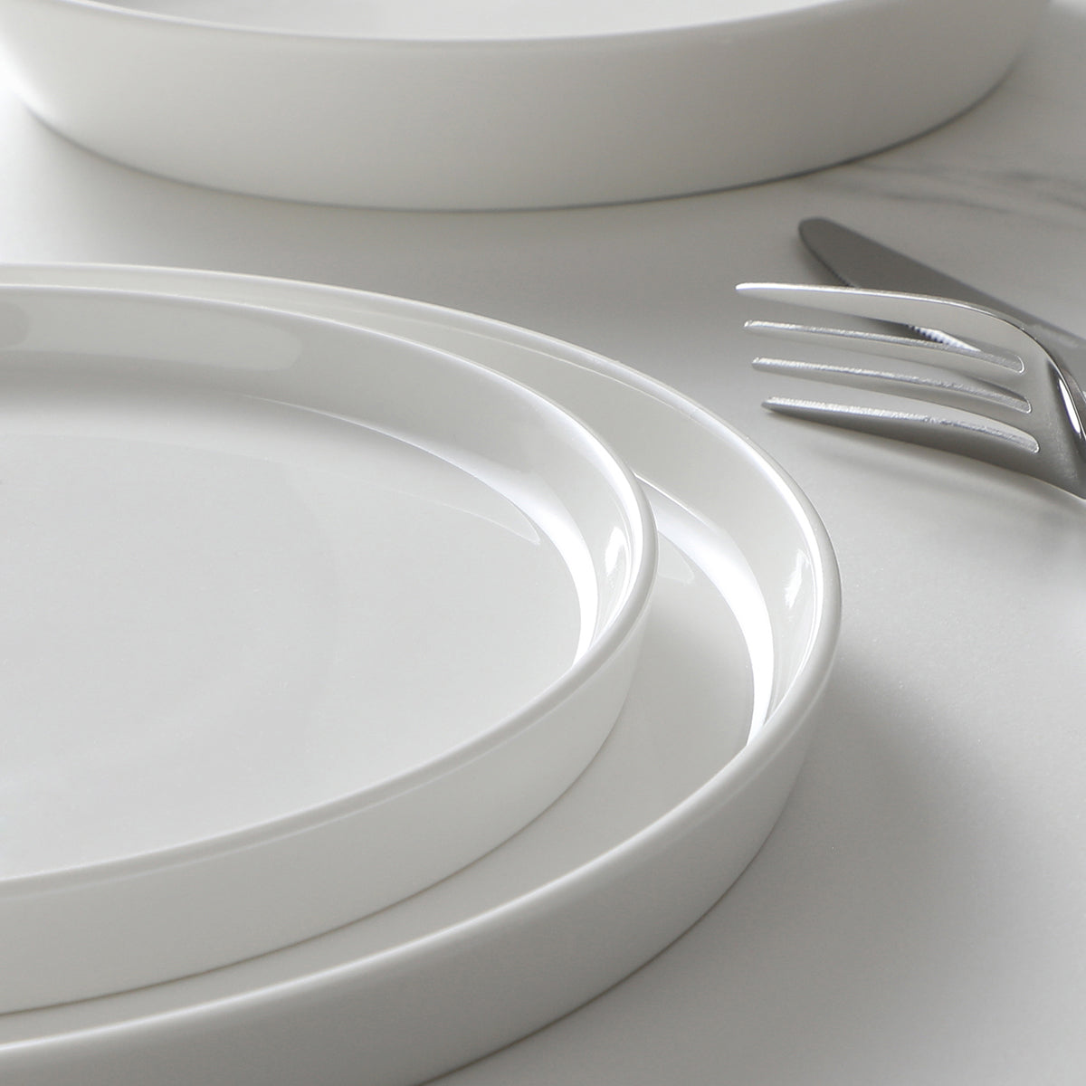 sia-alba-louise-assiettes-dessert-blanc-20-cm-lot-4-porcelaine image 4