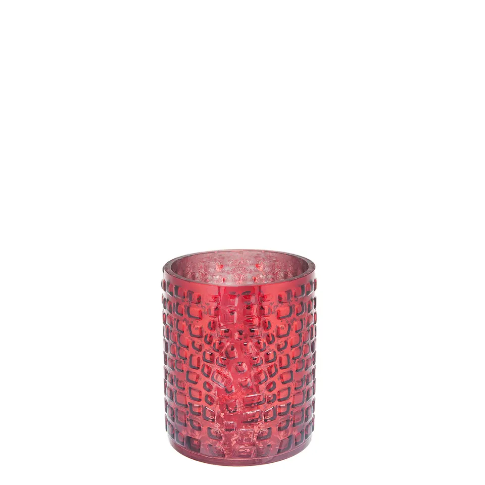 sia-nora-lizard-photophore-verre-rouge-18-cm image 1