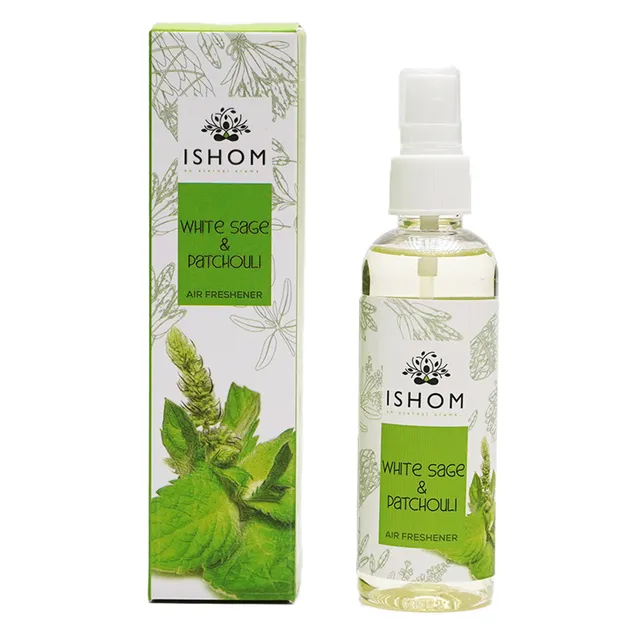 ishom-smudge-spray-sauge-blanche-patchouli-100ml-sans-fum-e image 1