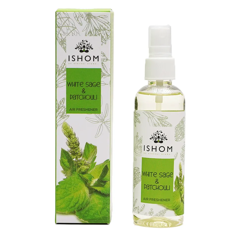 ishom-smudge-spray-sauge-blanche-patchouli-100ml-sans-fum-e image 1