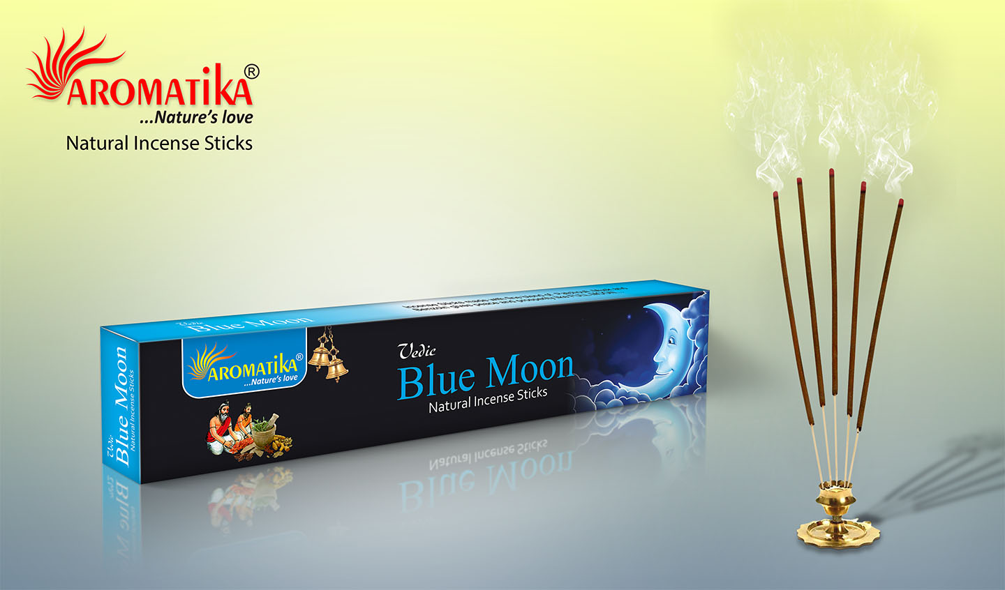 aromatika-vedic-blue-moon-b-tons-d-encens-15g-floral image 1