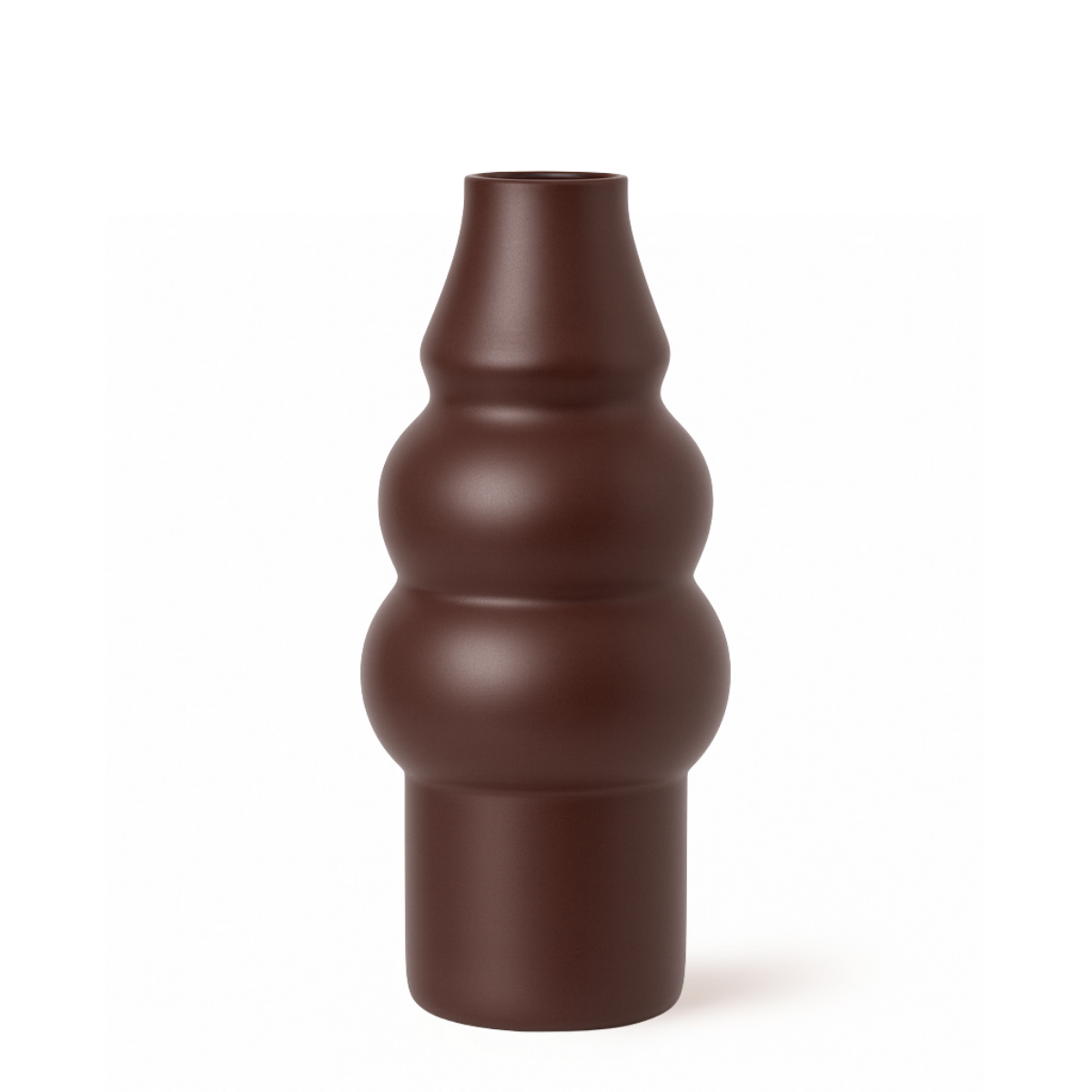 sia-deco-antica-vase-verre-chrysalide-36-cm-marron image 1