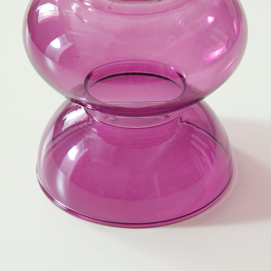 sia-deco-antica-sunrise-22-cm-vase-verre-violet image 4