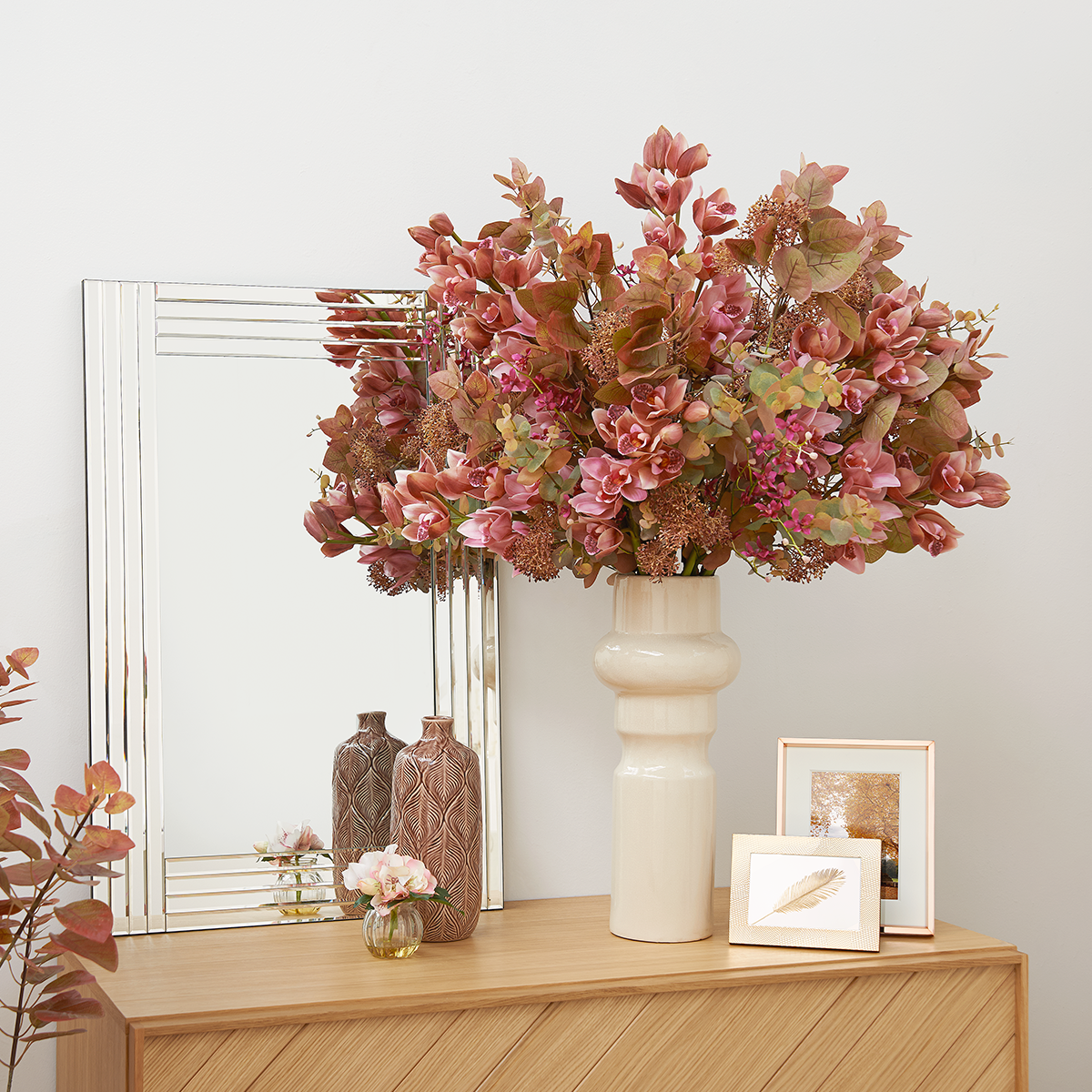 sia-deco-noah-tige-orchid-e-cymbidium-rose-100-cm image 3