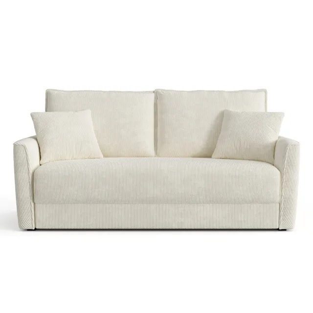 sia-deco-luxo-canap-convertible-3-places-cr-me-taupe image 1