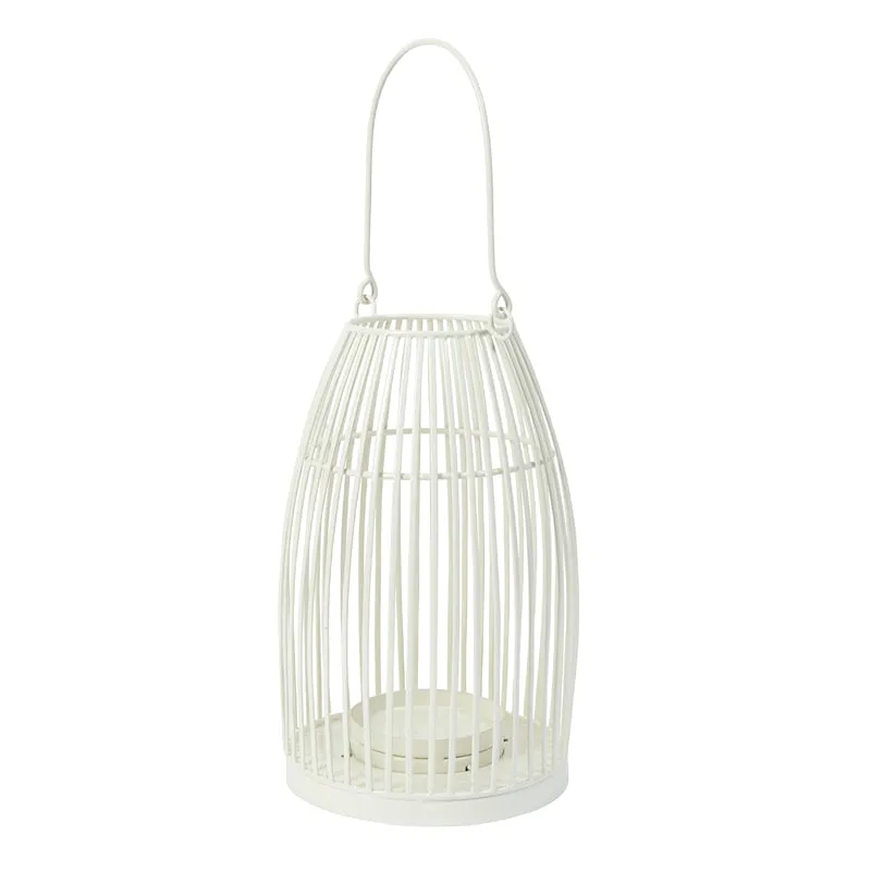 sia-nora-lanterne-barrel-grand-format-blanc-fer-26-5-cm image 1