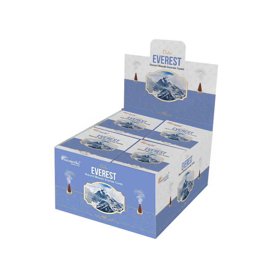 aromatika-vedic-everest-c-nes-d-encens-120-c-nes-frais-montagne image 1