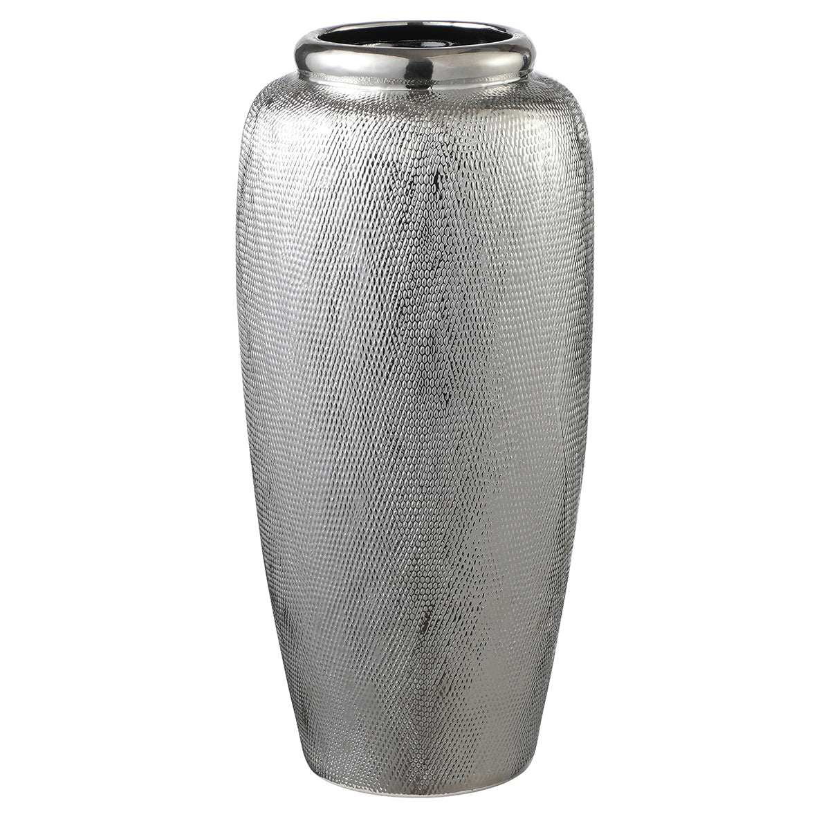 sia-deco-antica-vase-c-ramique-silver-tr-s-51cm-argent image 1