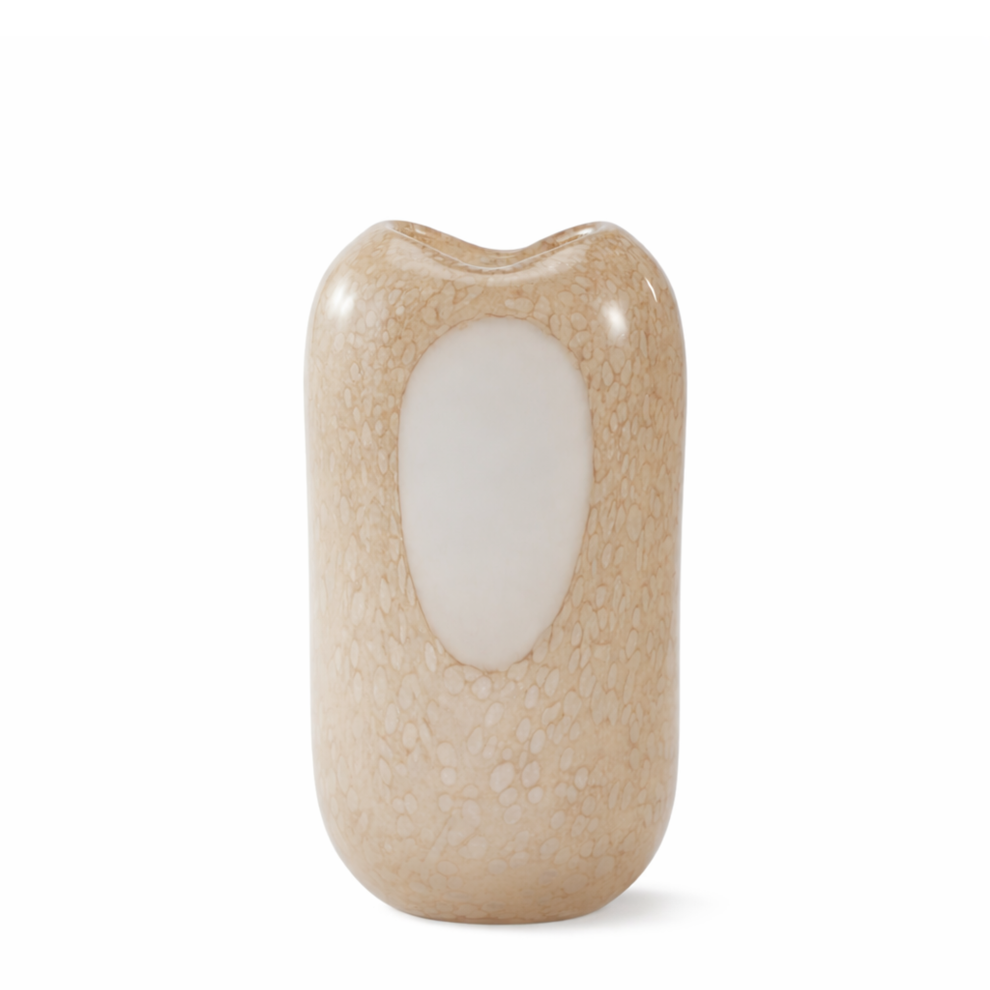 sia-antica-vase-opale-37-cm-beige-verre-souffl image 1