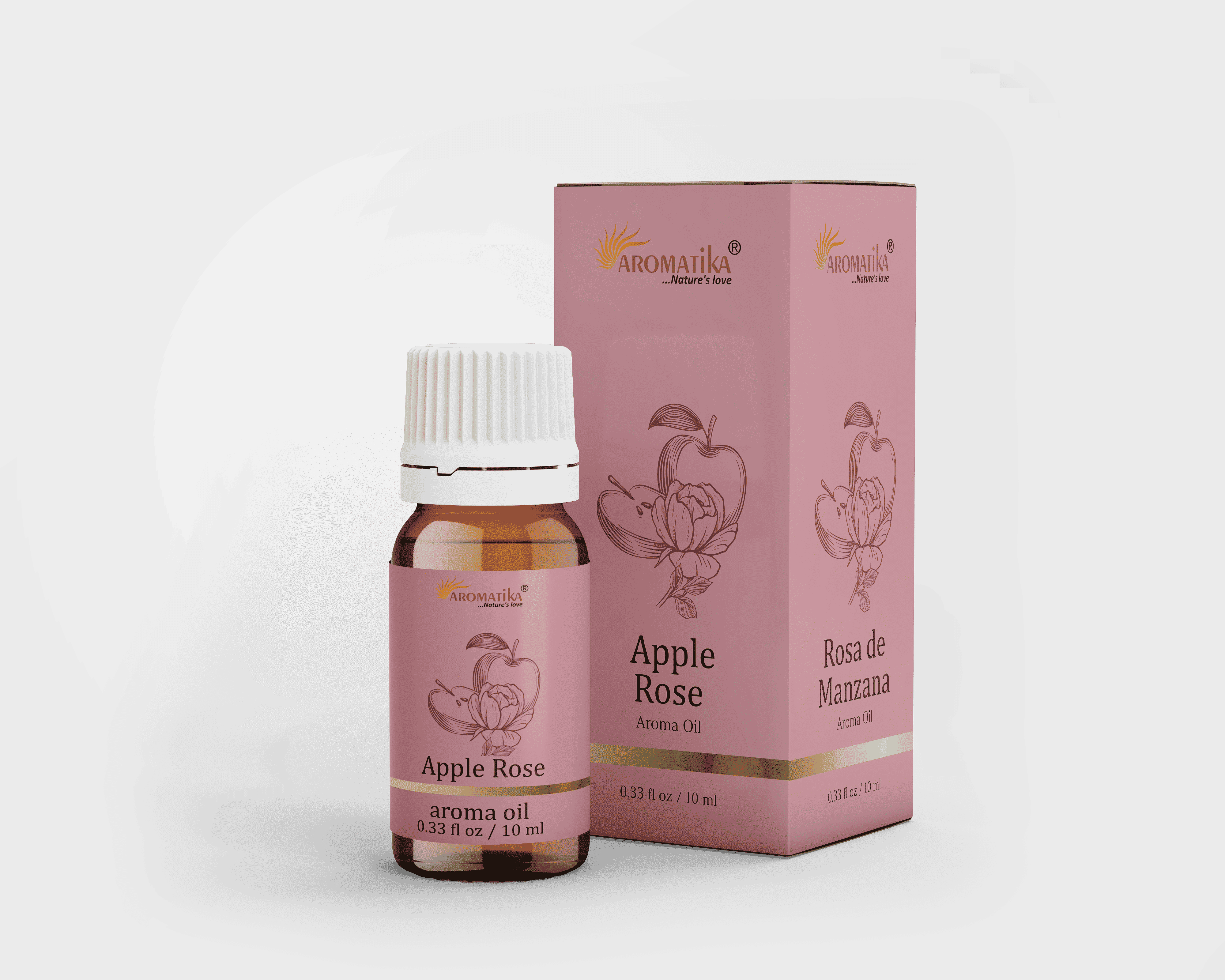 aromatika-aroma-oil-apple-rose-huile-aromatique-10-ml-florale image 1