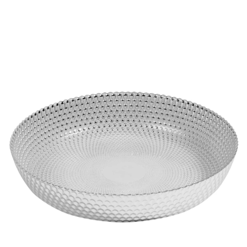 sia-deco-alba-gem-bol-saladier-verre-argent-33-cm image 1