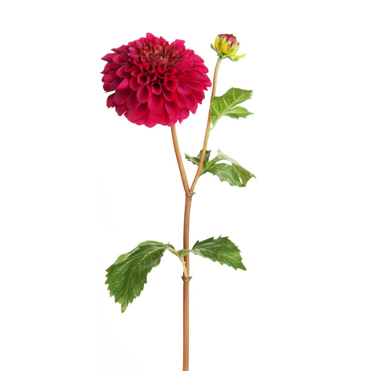sia-noah-tige-dahlia-fleur-artificielle-orange-50-cm image 1