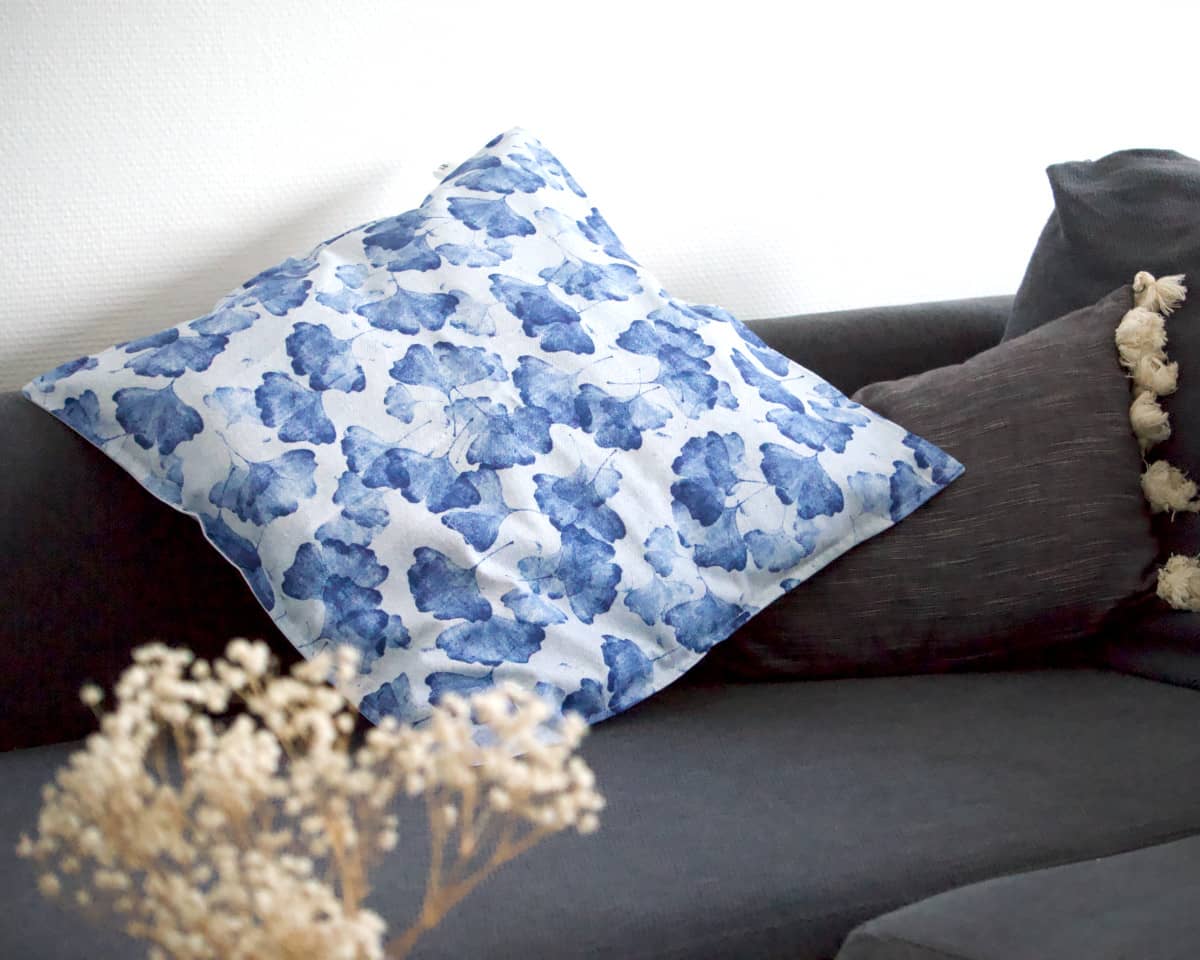 am-cla-coussins-housse-de-coussin-ginkgo-bleu-50x50-coton image 6