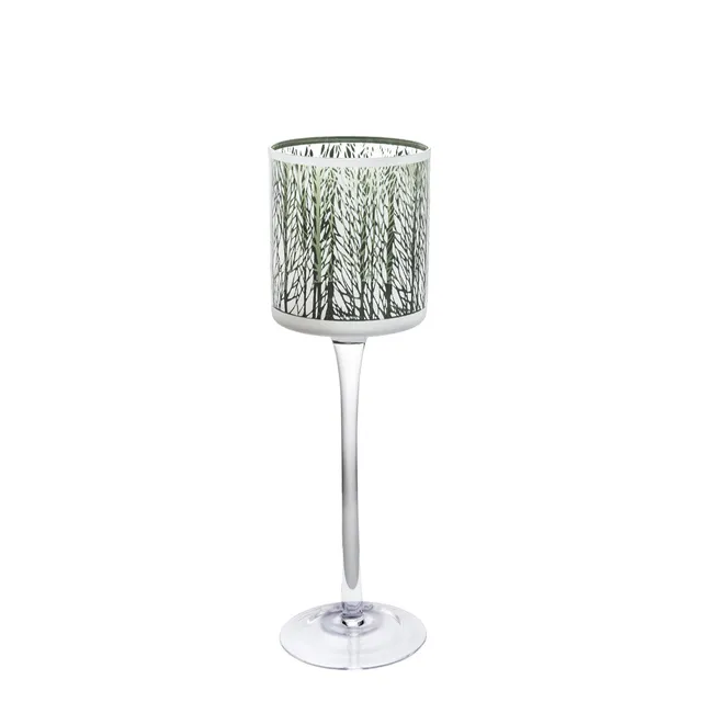 sia-deco-nora-fjord-photophore-pied-blanc-30-cm image 1