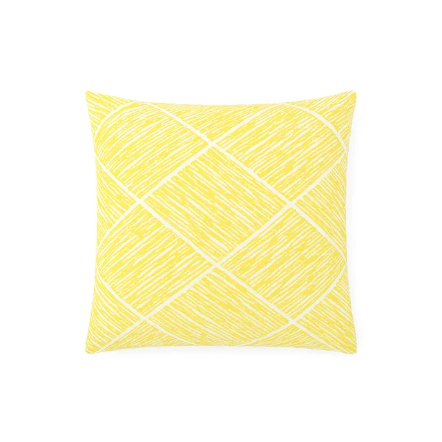 sia-deco-nola-smile-housse-coussin-jaune-40x40-motifs image 1