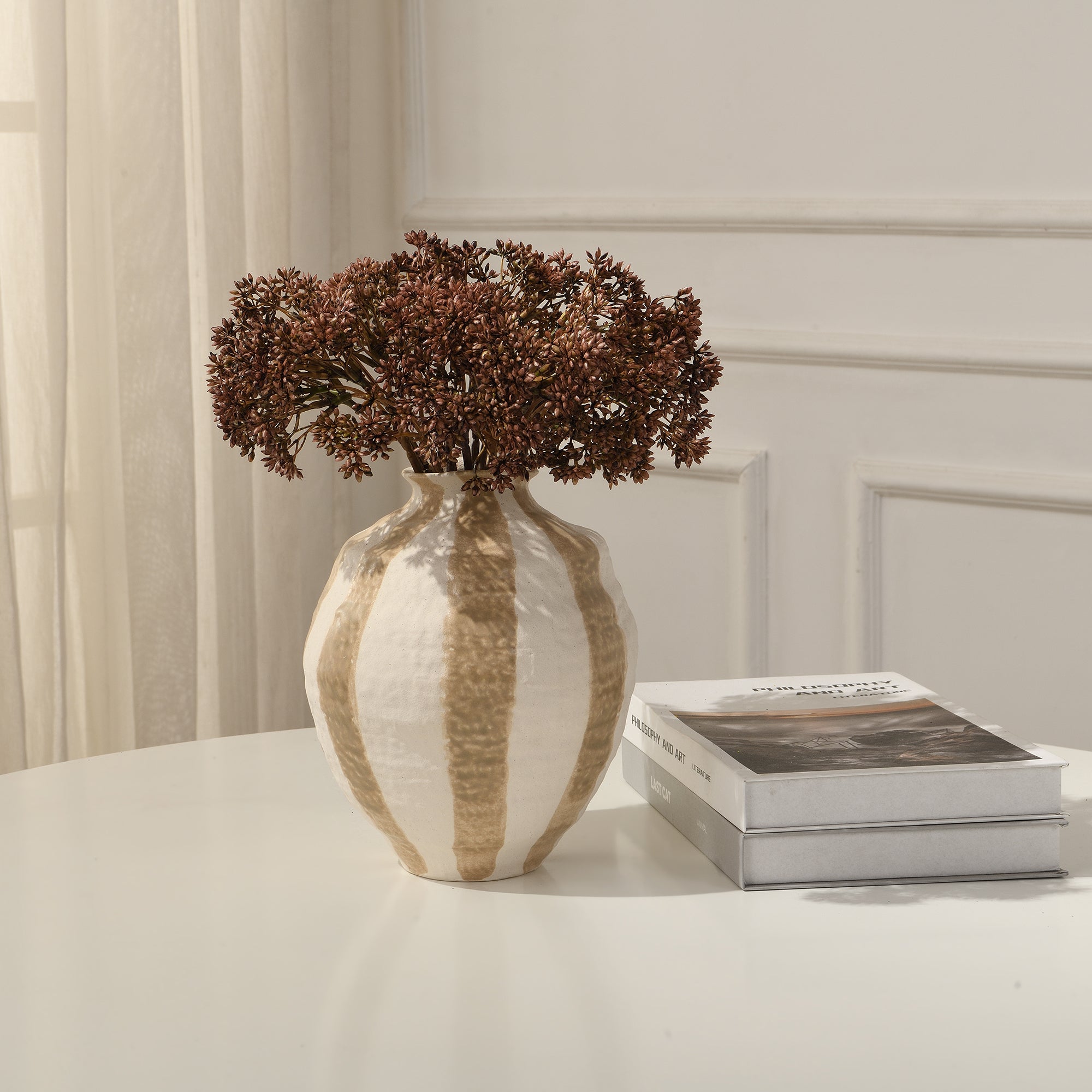 sia-deco-noah-bouquet-d-orpin-artificiel-ivoire-30-cm image 5