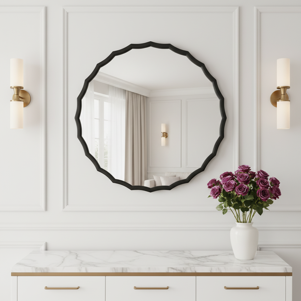 sia-deco-victoria-ondine-miroir-rond-76-cm-noir image 8