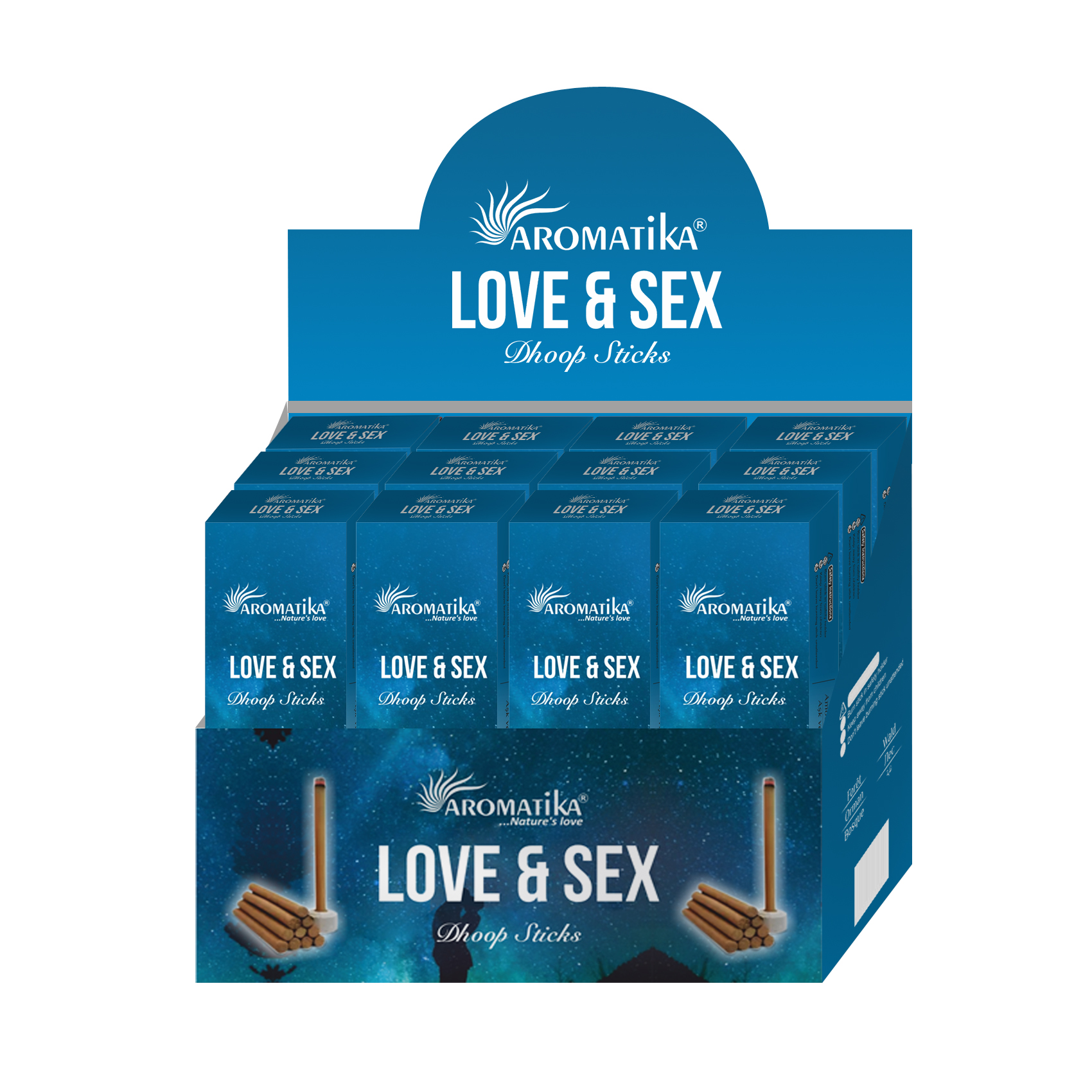 aromatika-dhoop-love-sex-b-tons-d-encens-120-pcs-sensuel image 1