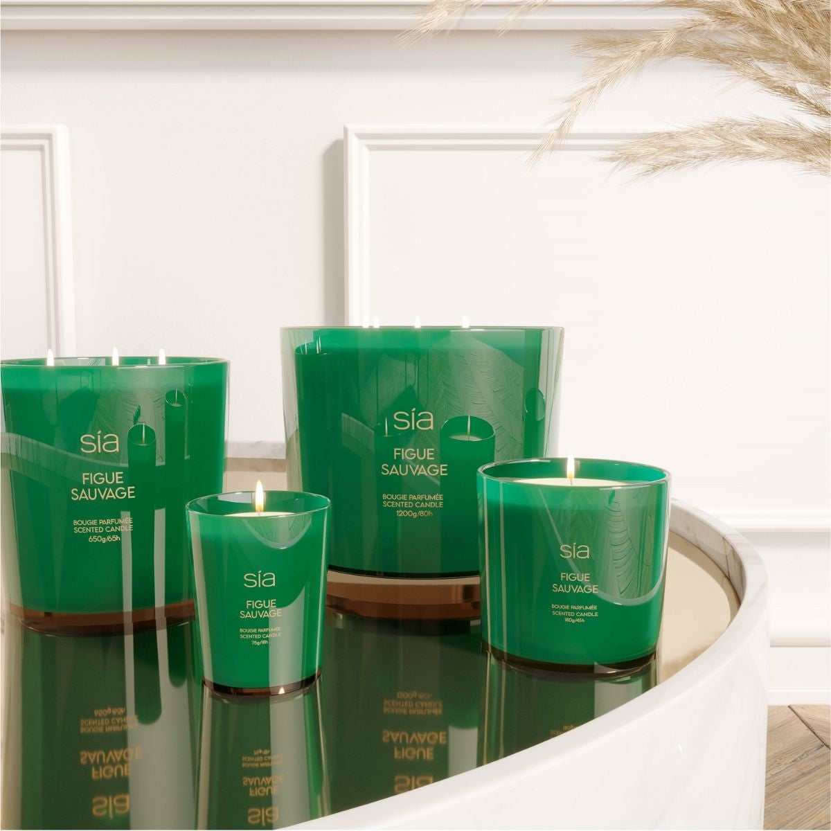 sia-deco-nora-bougie-parfum-e-figue-sauvage-verte-18-h image 2