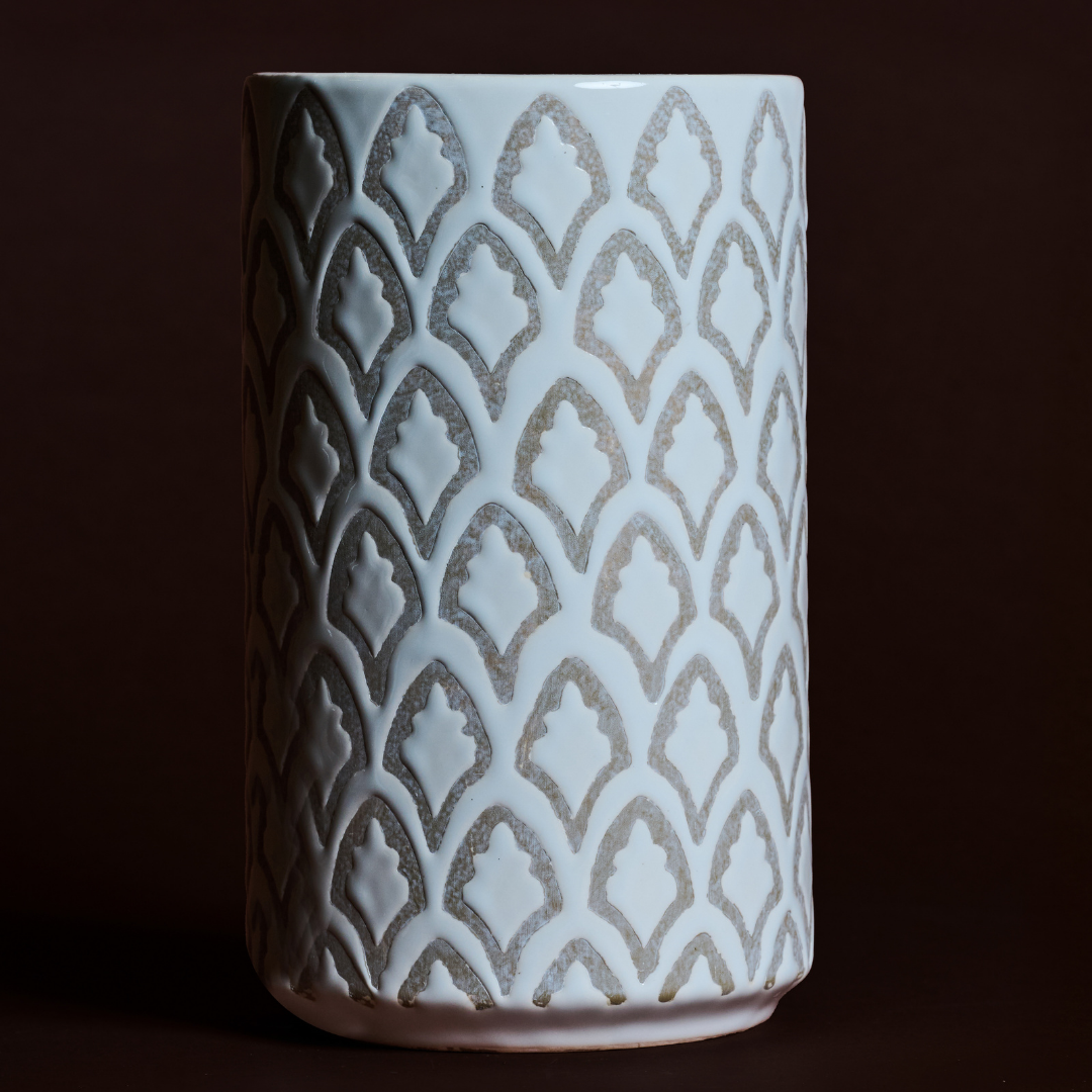 sia-deco-antica-vase-unicorn-petit-gr-s-blanc-24-cm image 2