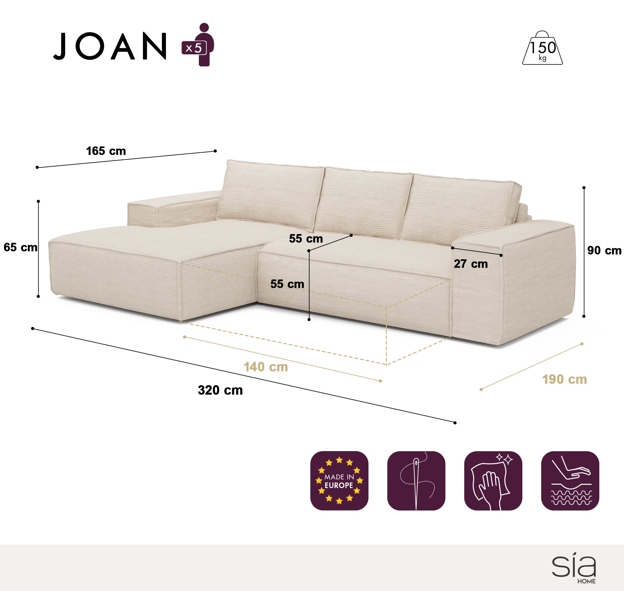 sia-deco-joan-canap-convertible-angle-gauche-cr-me image 7