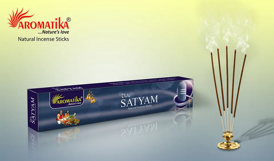 aromatika-vedic-satyam-b-tonnets-encens-sacr-15g image 1