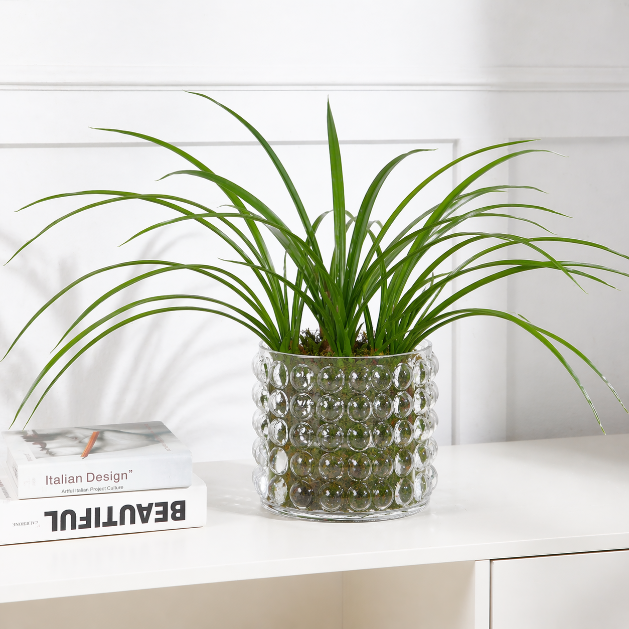 sia-noah-orchid-e-cymbidium-artificiel-80-cm-vert image 2