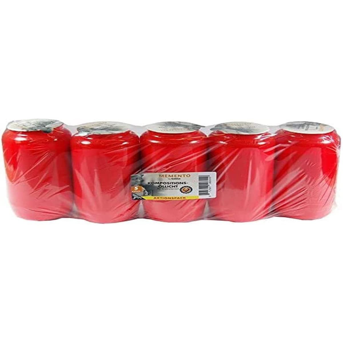 bolsius-momento-bougie-fun-raire-rouge-lot-5-45h image 6
