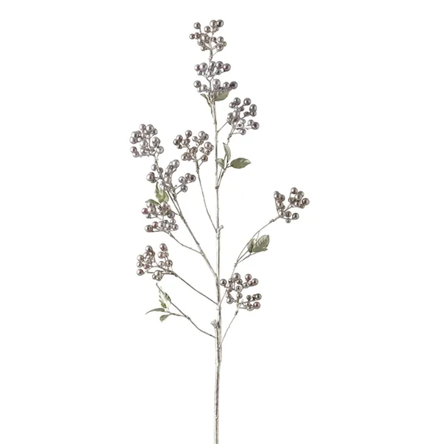 sia-noah-branche-de-baies-effet-m-tallique-99-cm-argent image 1