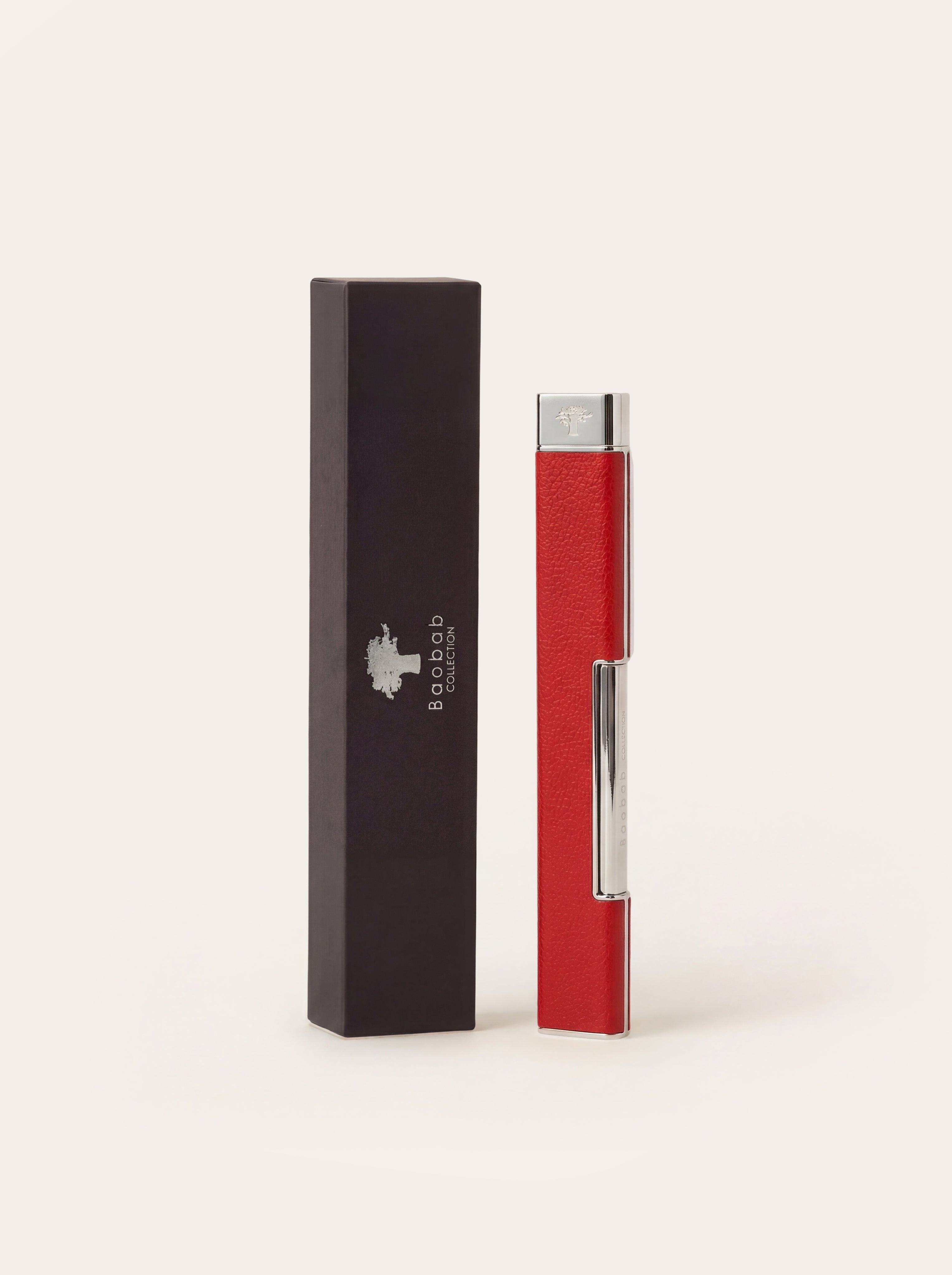 baobab-graine-briquet-cuir-noir-allume-bougies-rechargeable image 5