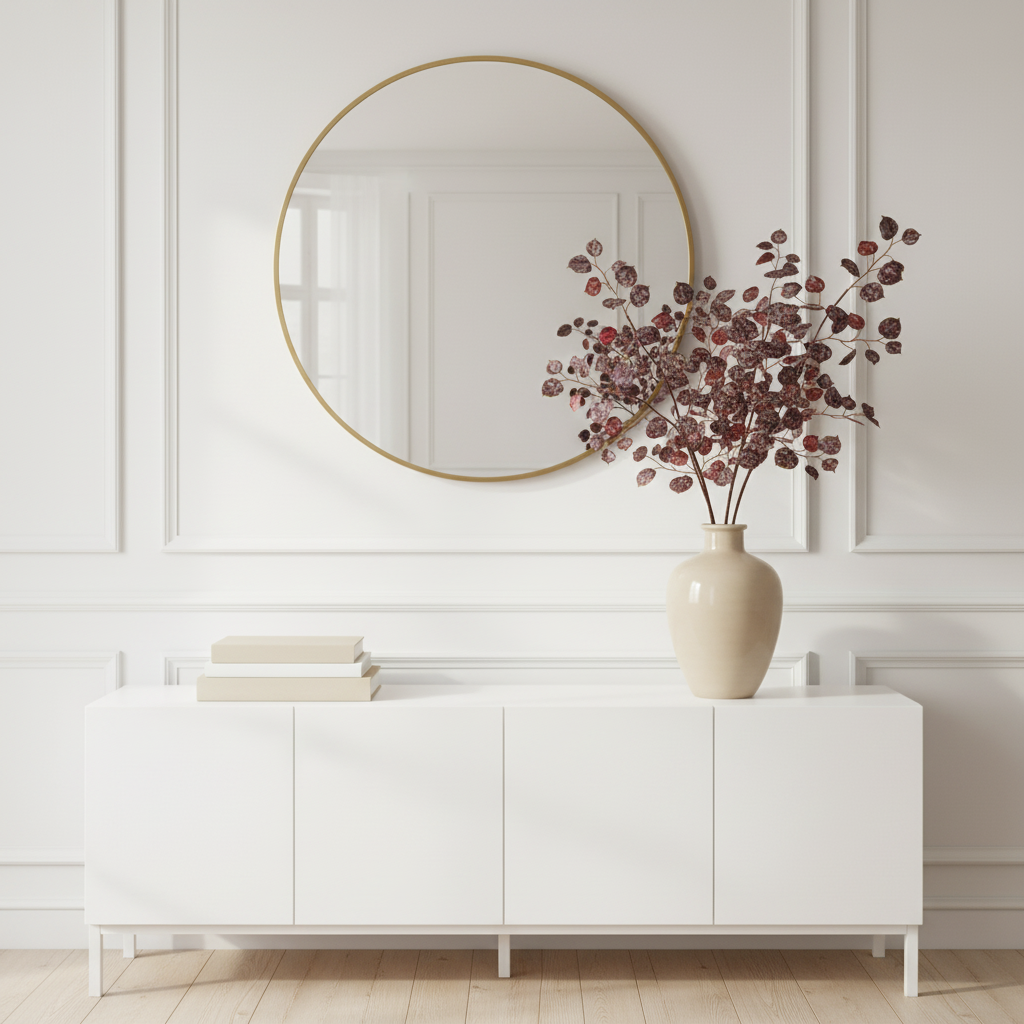 sia-deco-noah-feuillage-artificiel-givr-bordeaux-94-cm image 2
