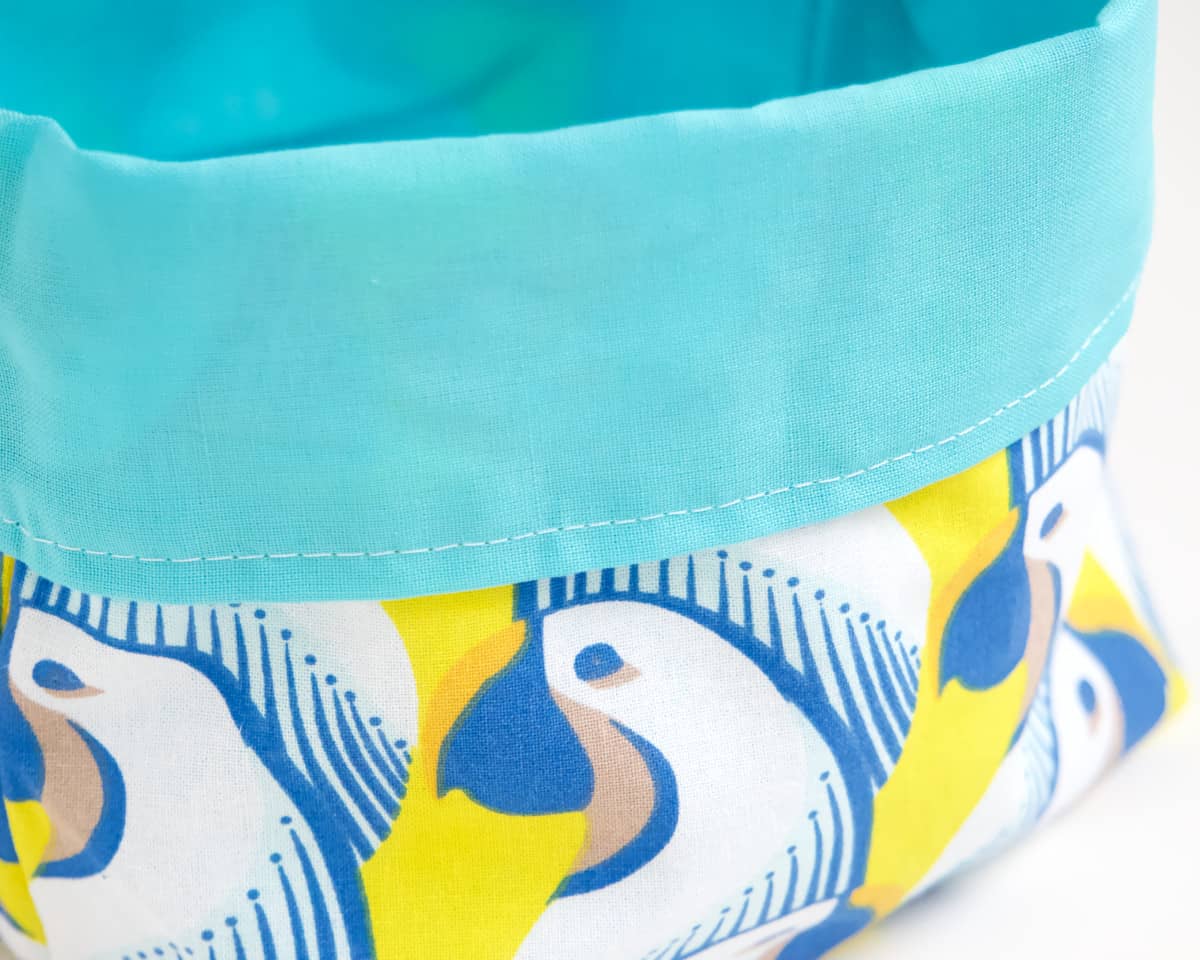 am-cla-paniers-rangement-perroquets-panier-tissu-bleu-jaune image 2