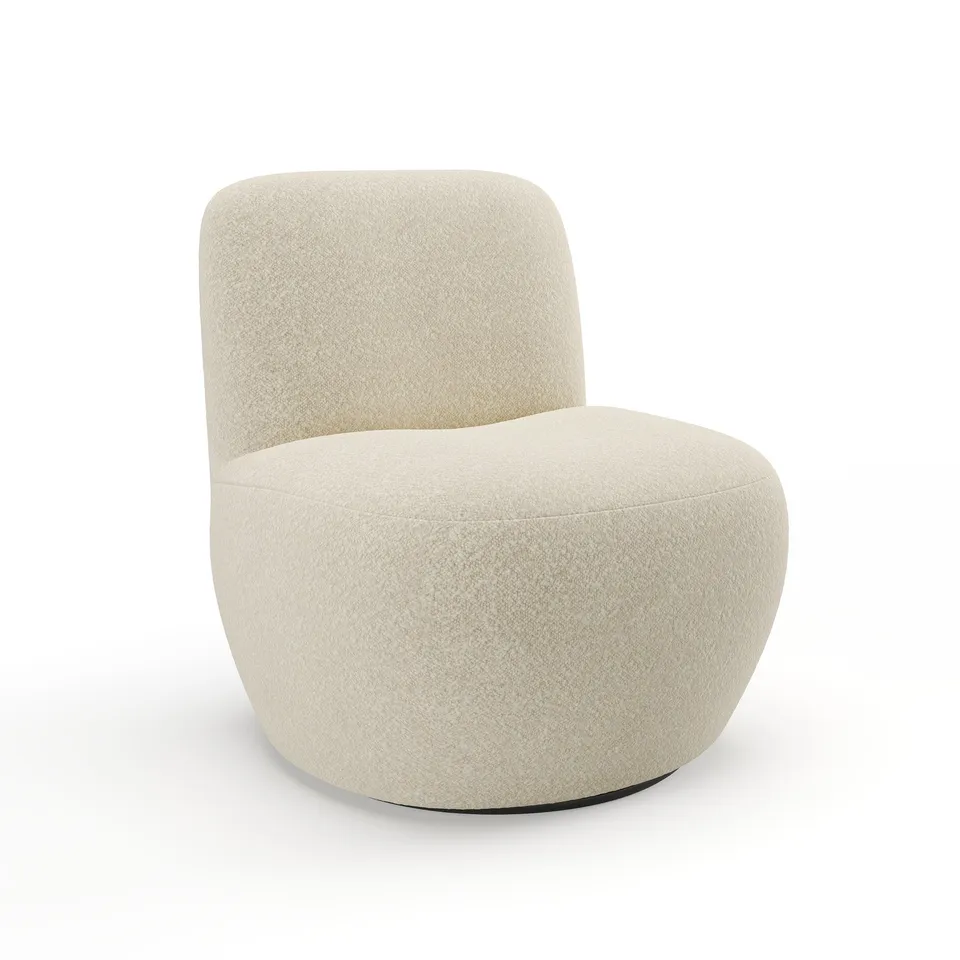 sia-jena-fauteuil-pivotant-tissu-beige-gris-moutarde image 1
