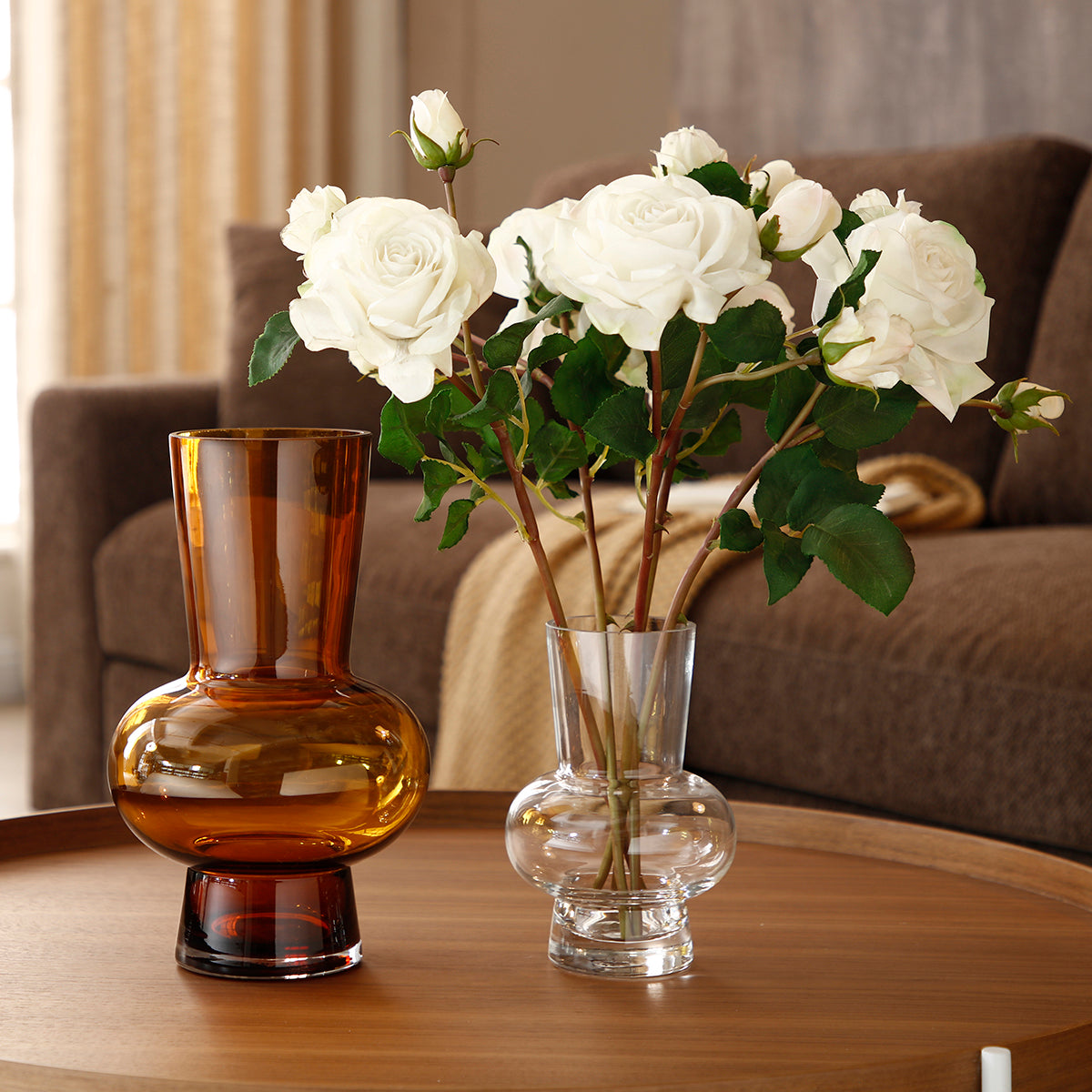 sia-antica-bubble-vase-en-verre-transparent-20-cm image 4