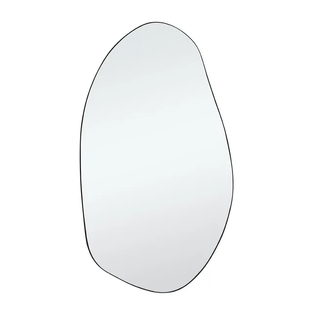 sia-deco-victoria-miroir-organique-115x65-cm-noir-fer image 1