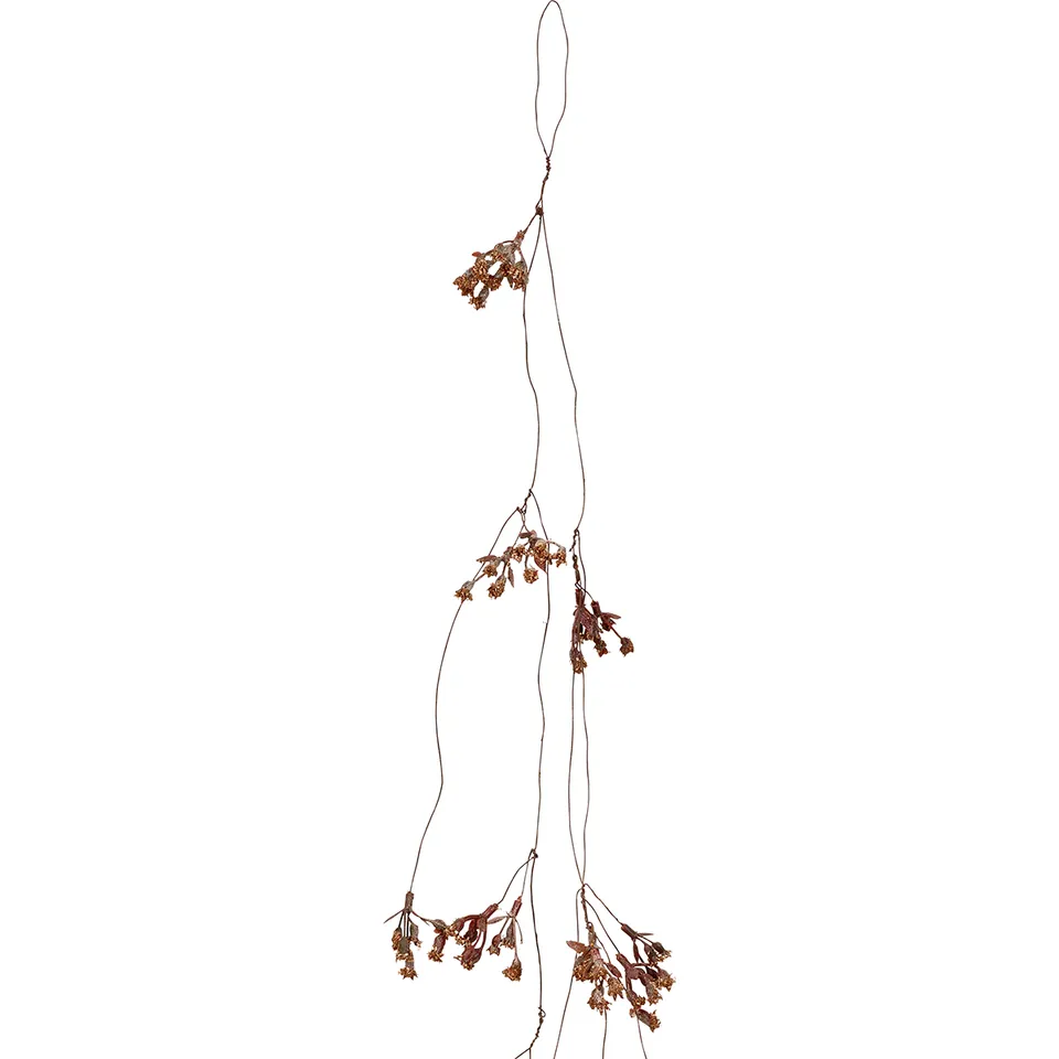 sia-deco-noah-guirlande-mini-fleurs-automne-marron-80-cm image 1