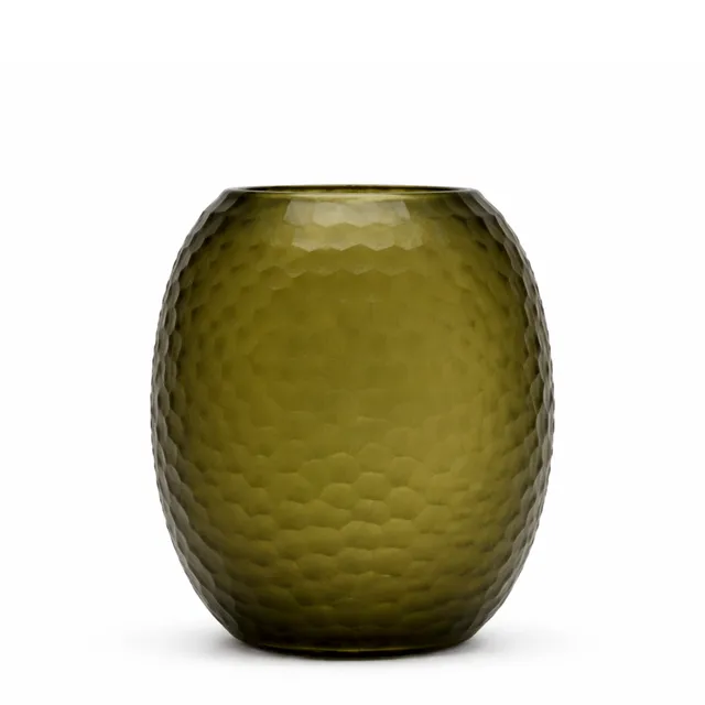 sia-antica-gemma-vase-verre-souffl-vert-29-cm image 1