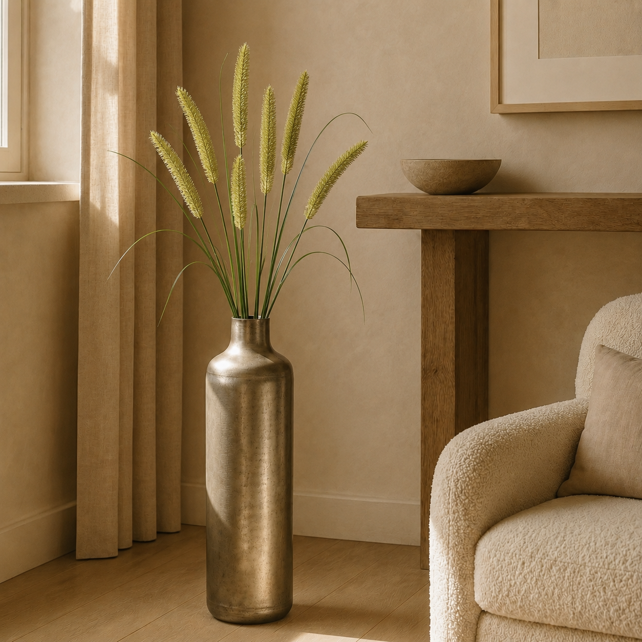 sia-deco-noah-onion-grass-feuillage-artificiel-vert-123-cm image 2