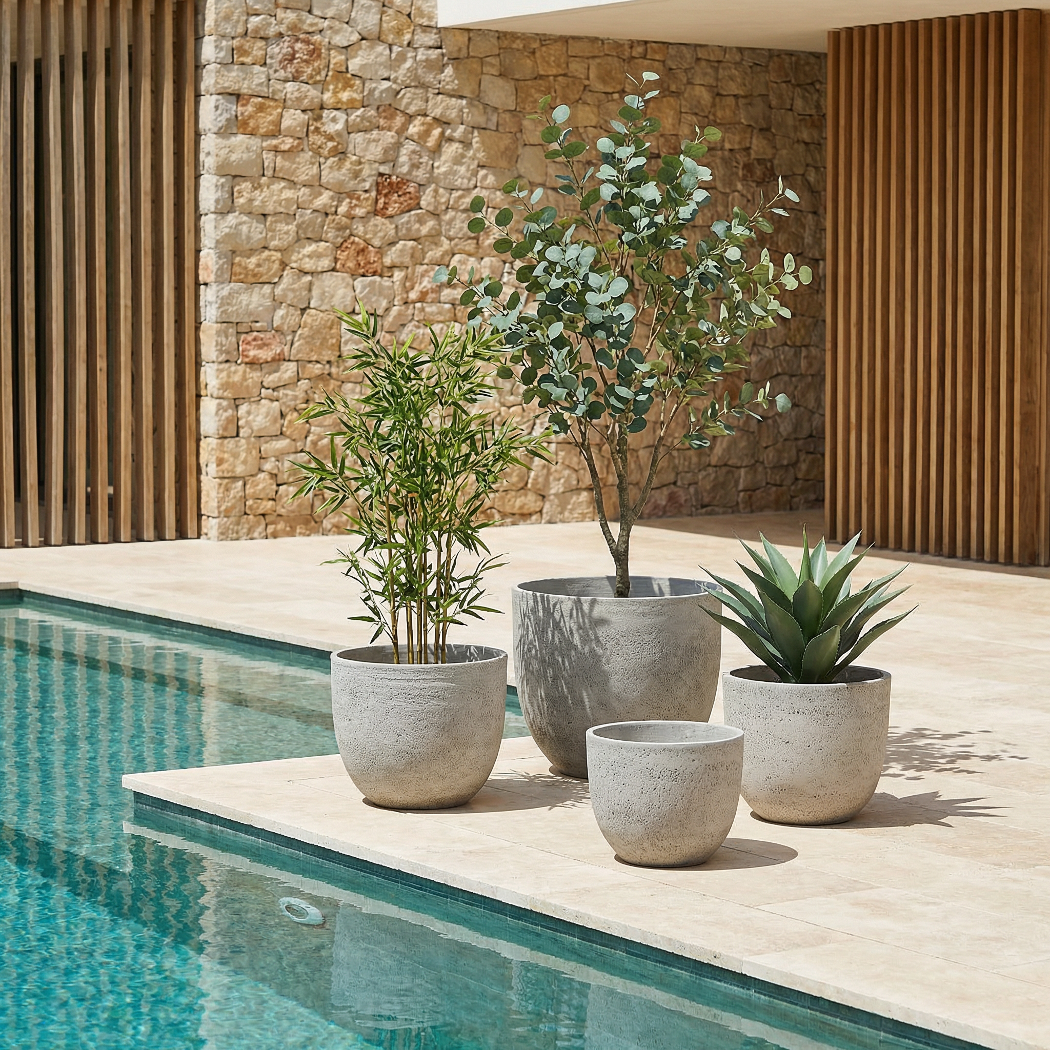 sia-antica-terra-cache-pot-arrondi-gris-38-cm image 2