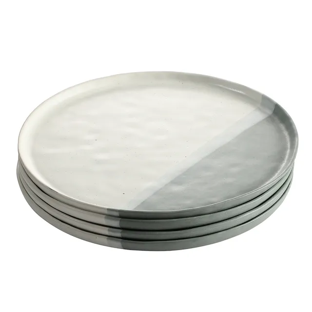 sia-deco-matty-4-assiettes-plates-gr-s-vert-27-cm image 1