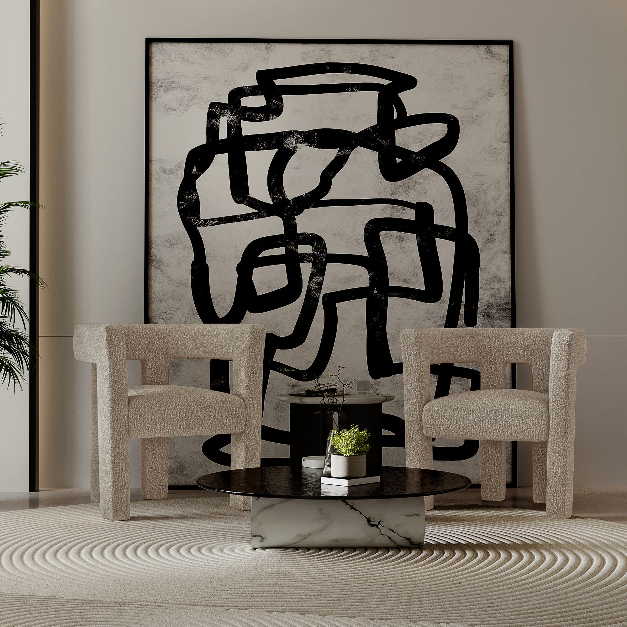 sia-jena-alya-fauteuil-taupe-enveloppant-confort-moderne image 2