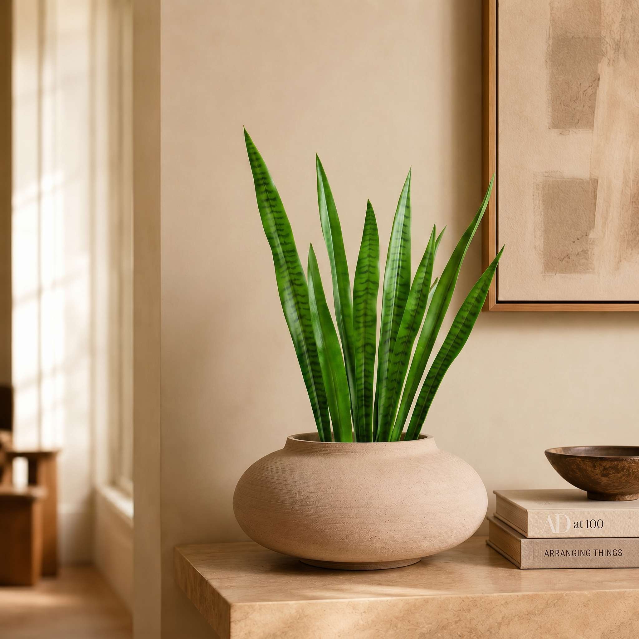 sia-deco-noah-sansevieria-feuillage-artificiel-vert-91-cm image 2