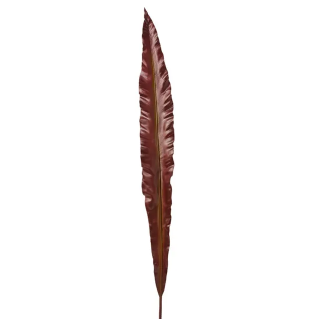 sia-deco-noah-feuille-de-foug-re-artificielle-bordeaux-119-cm image 1