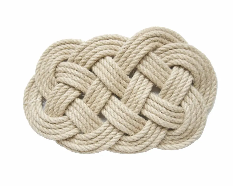 am-cla-dessous-de-plat-corde-chanvre-ovale-tress-32-cm image 1