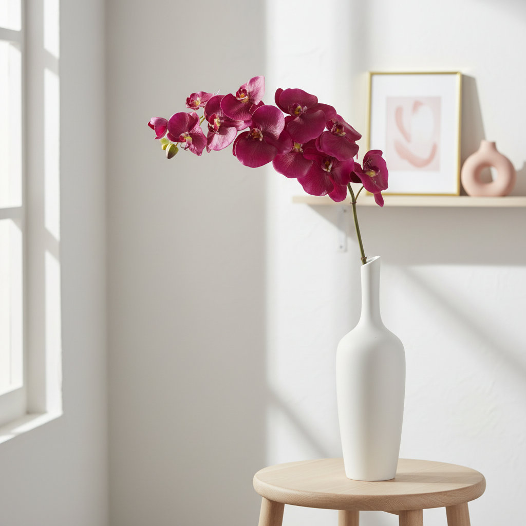 sia-deco-noah-budy-tige-orchid-e-rose-104cm image 4