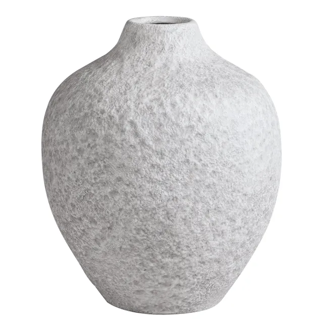 sia-deco-antica-stone-vase-c-ramique-blanc-36-cm image 1