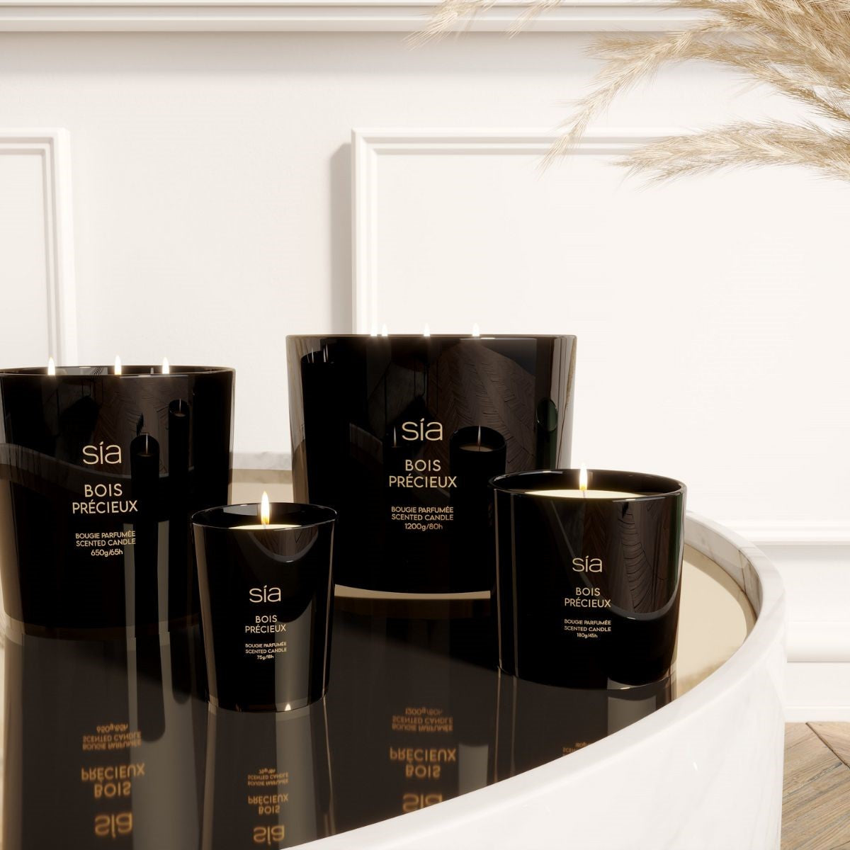 sia-deco-nora-bougie-parfum-e-bois-pr-cieux-noir-18h image 2