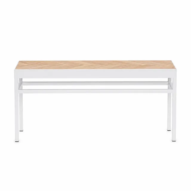 sia-deco-charlie-irene-banc-blanc-assise-bois-100-cm image 1