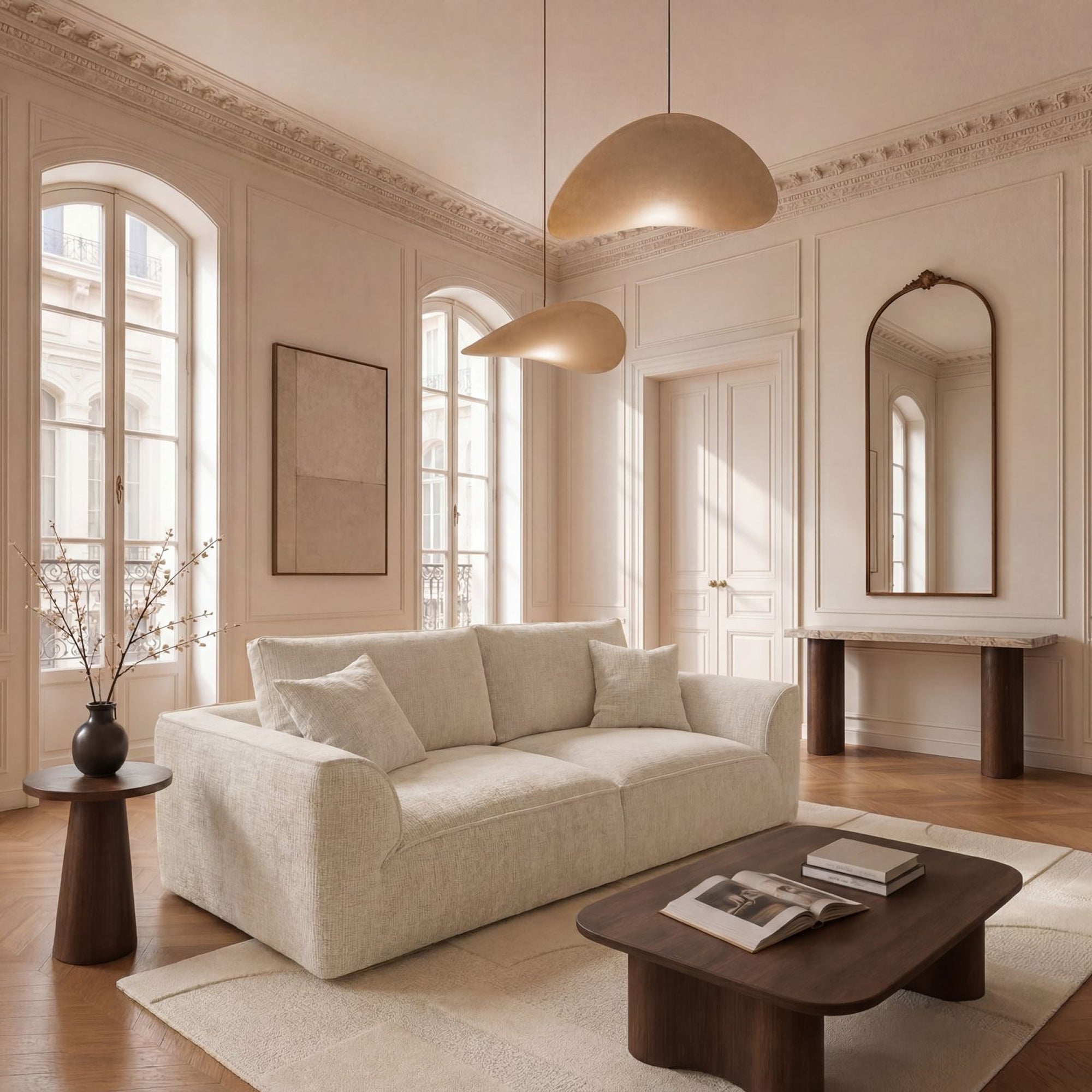 sia-deco-haussmann-canap-pure-3-places-cr-me-velours-chenill image 2